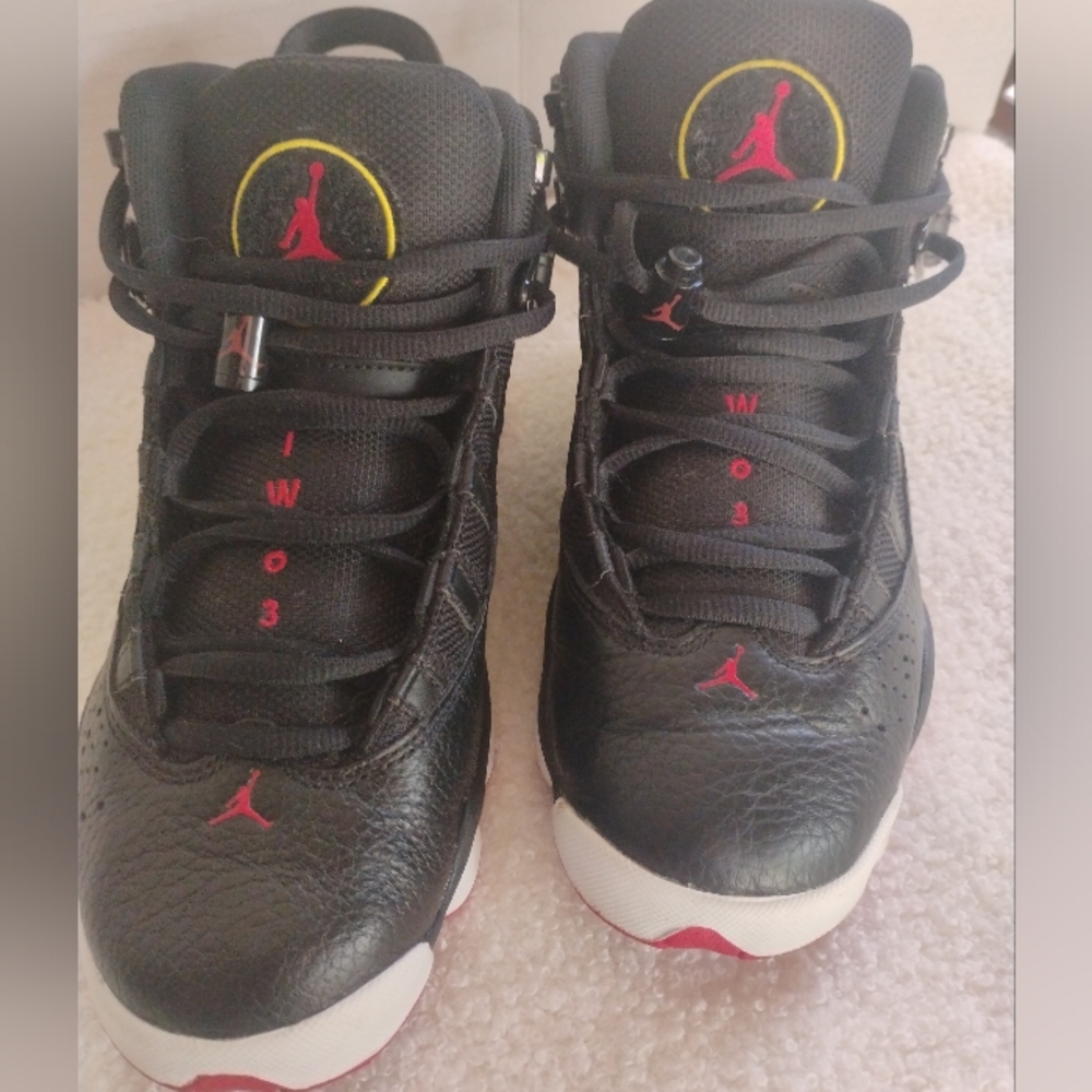 Air Jordan TW3 Size 6Y – Black Red Retro #Sneakers